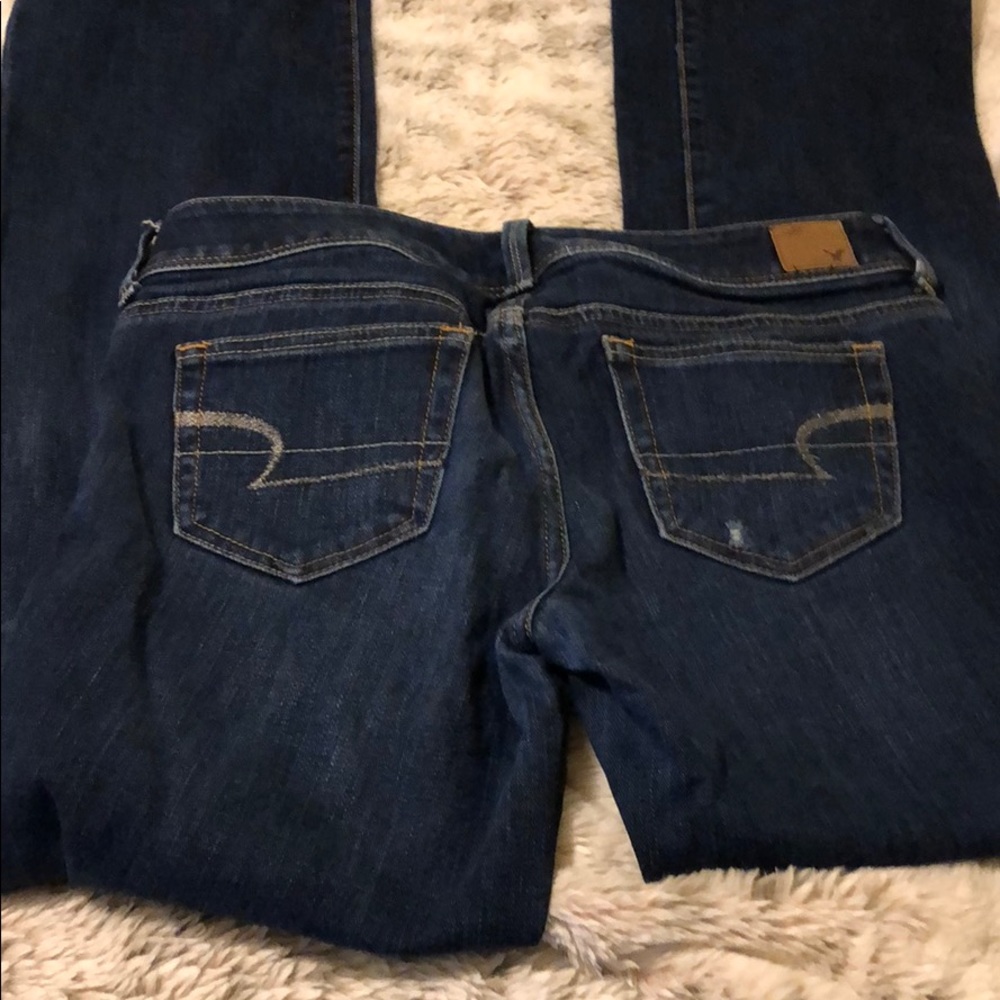 American eagle skinny flare jeans